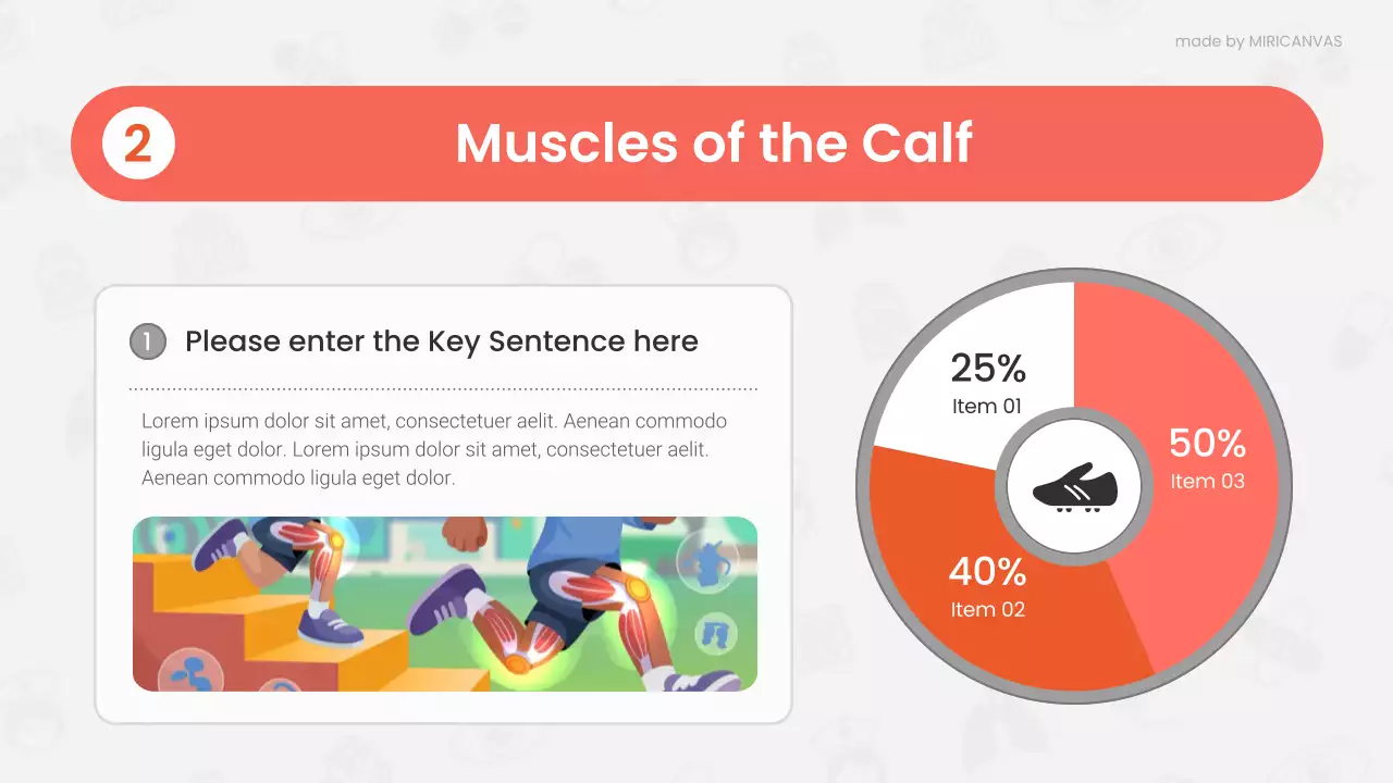 Apresentação da palestra sobre anatomia moderna vermelha