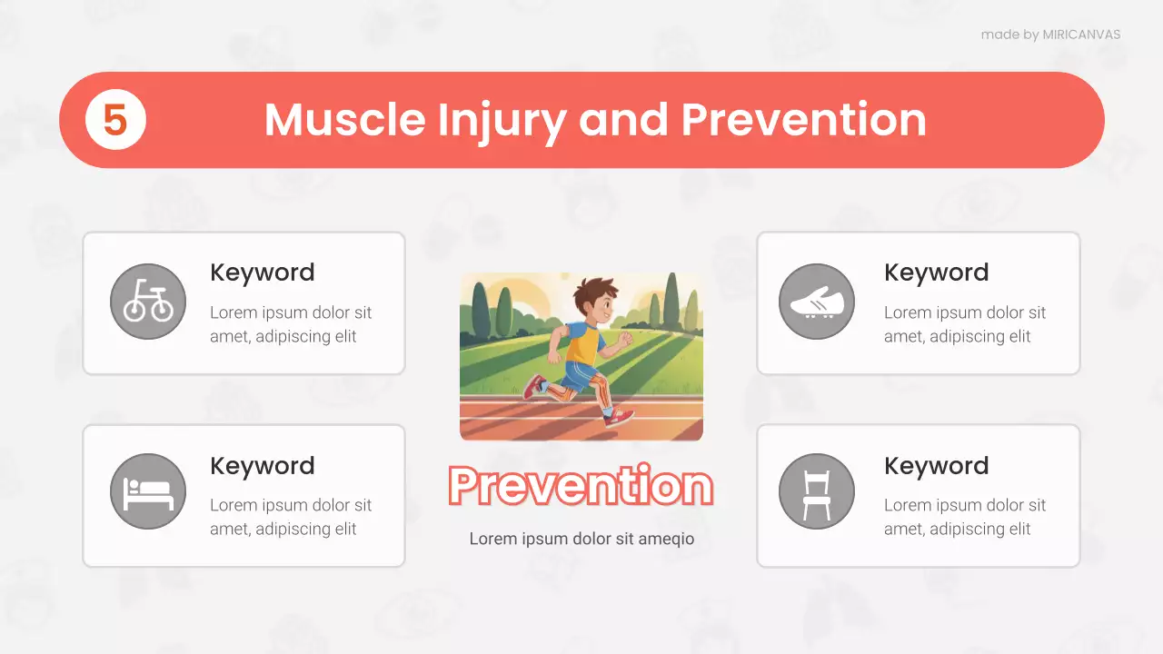 Apresentação da palestra sobre anatomia moderna vermelha
