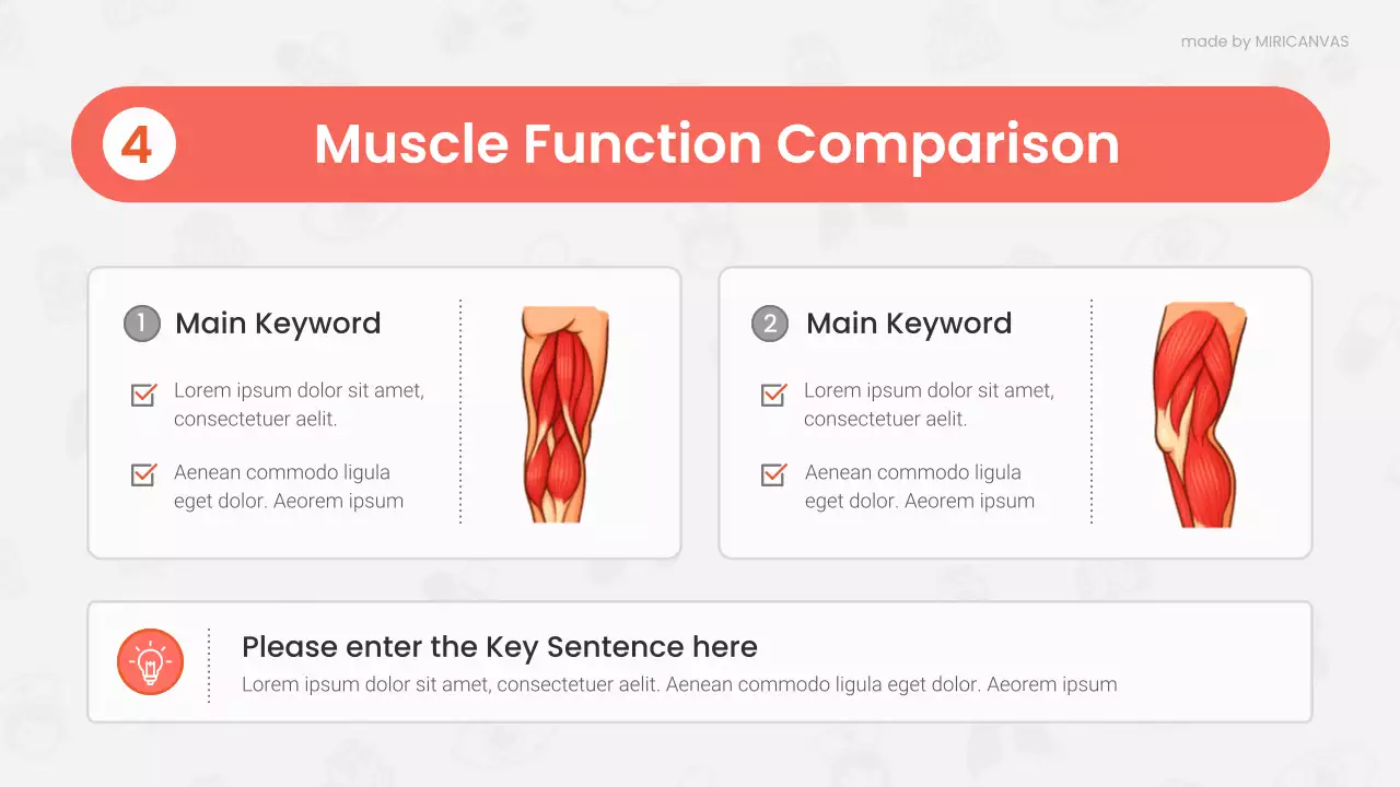 Apresentação da palestra sobre anatomia moderna vermelha