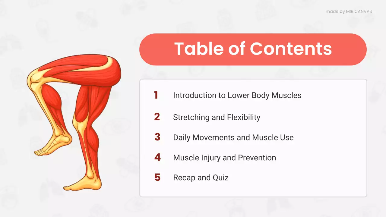 Apresentação da palestra sobre anatomia moderna vermelha
