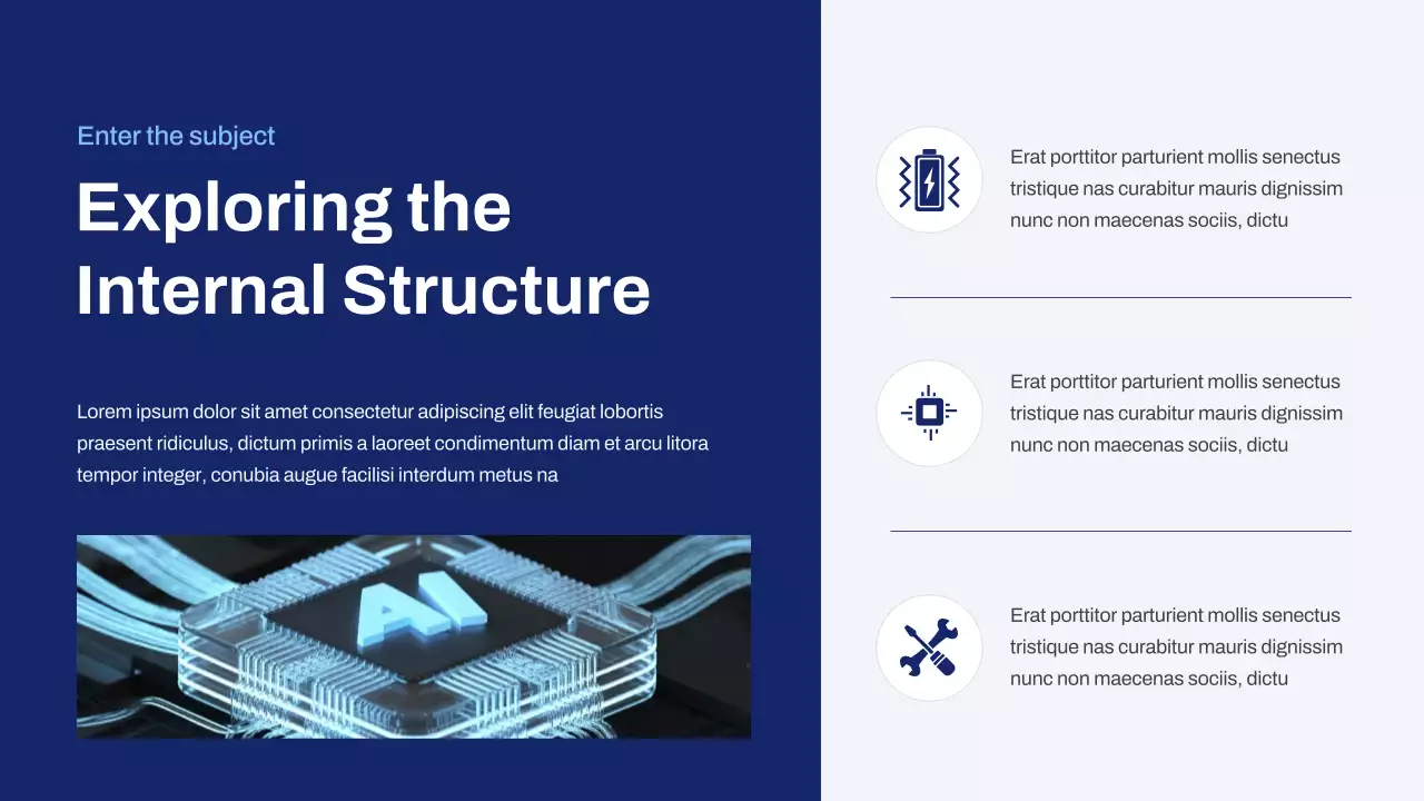 Blue Modern Technology Pitch Presentation