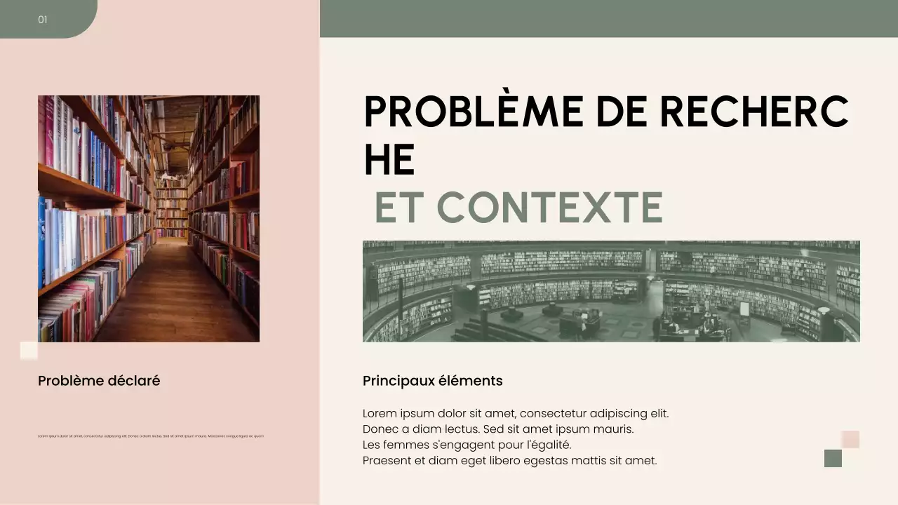 Présentation de la proposition de recherche