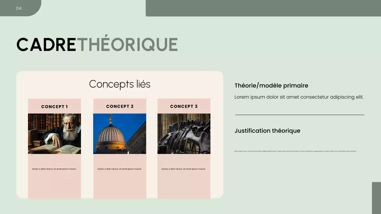 Présentation de la proposition de recherche