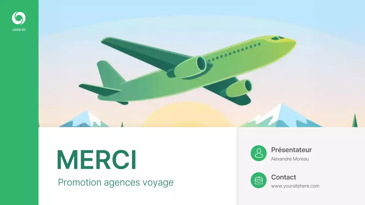 Présentation du voyage moderne et écologique