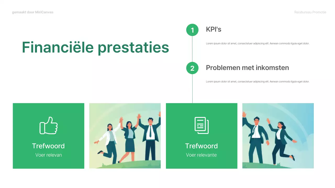 Presentatie over groen en modern reizen