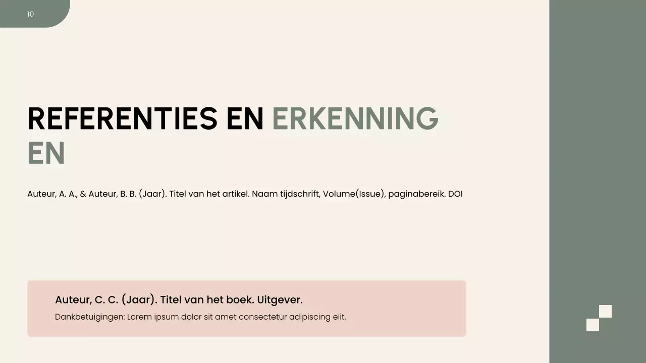 Presentatie van het onderzoeksvoorstel