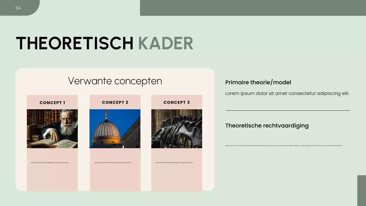 Presentatie van het onderzoeksvoorstel