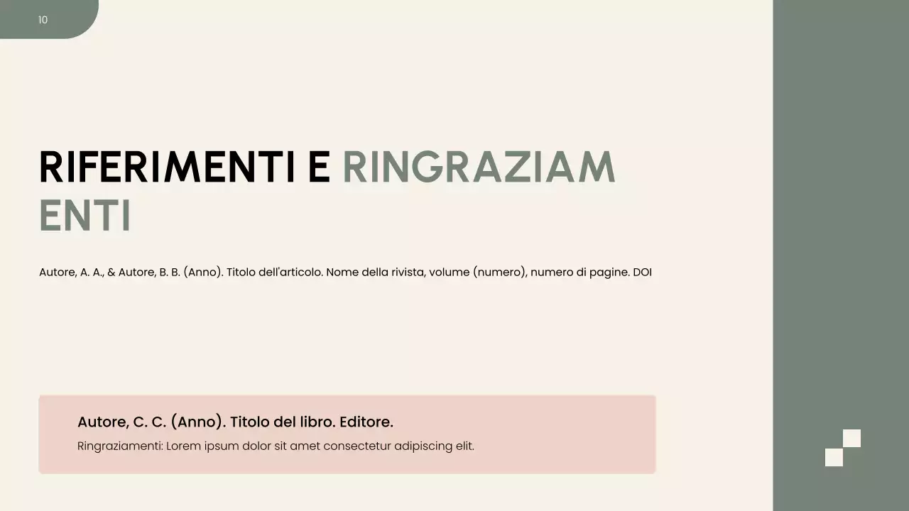 Presentazione della proposta di ricerca