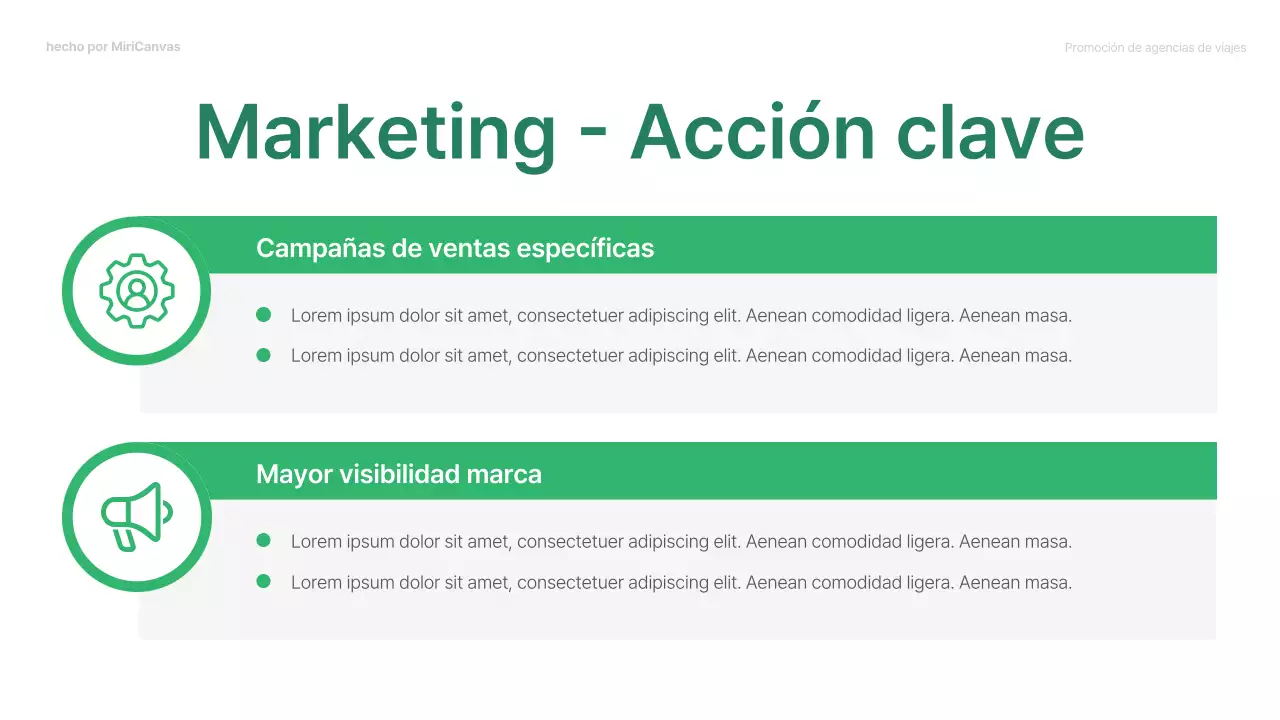 Presentación de viajes modernos y ecológicos