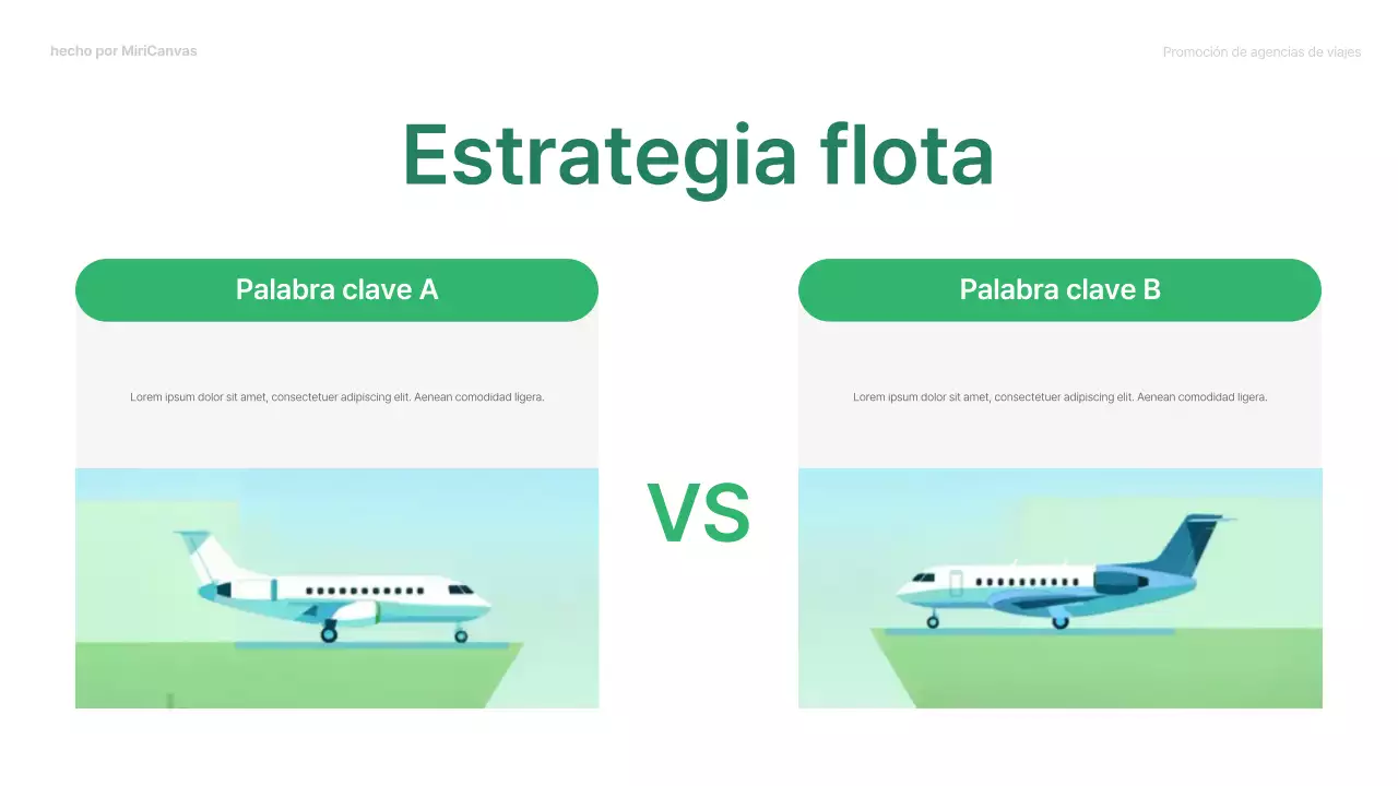 Presentación de viajes modernos y ecológicos