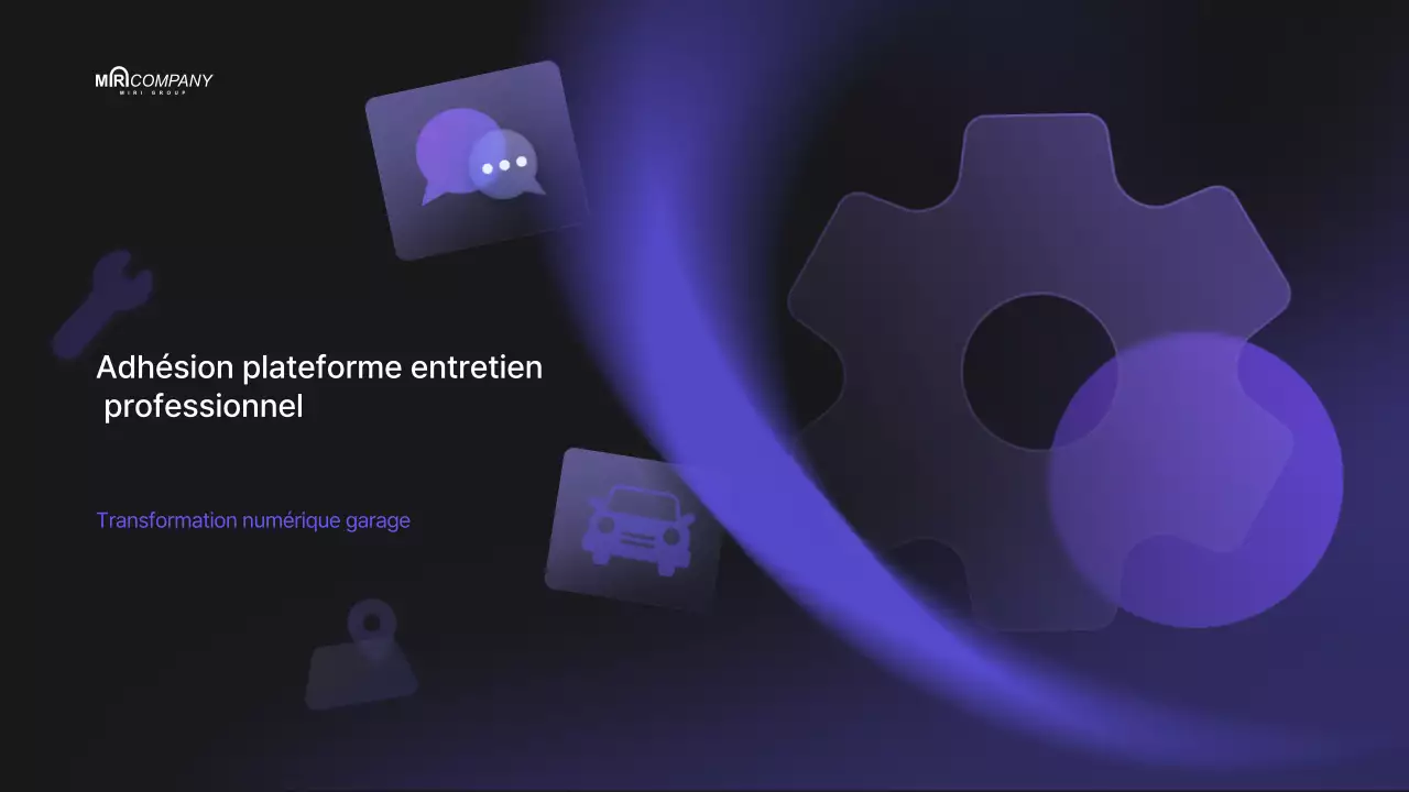 Proposition de plateforme numérique moderne Bora