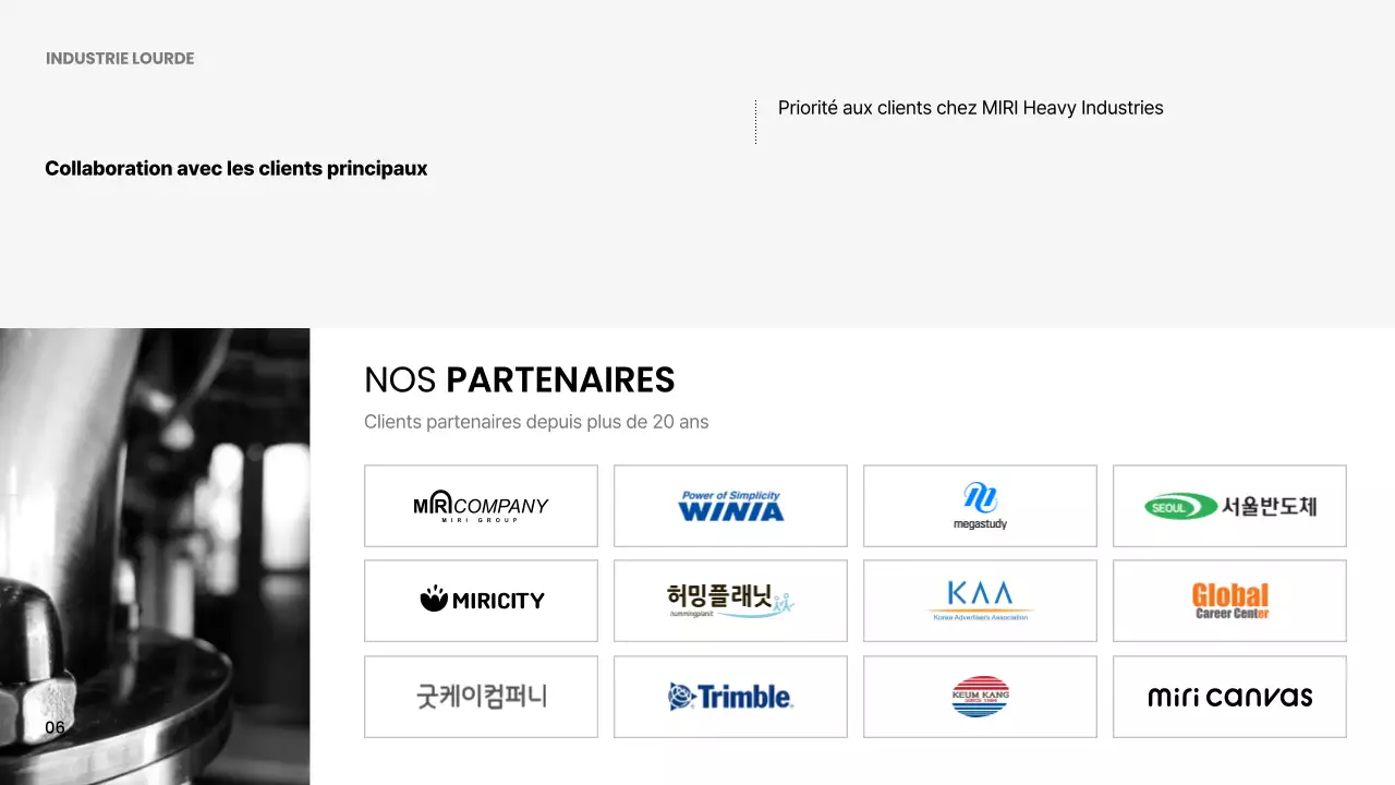 Publicité technologique moderne blanche