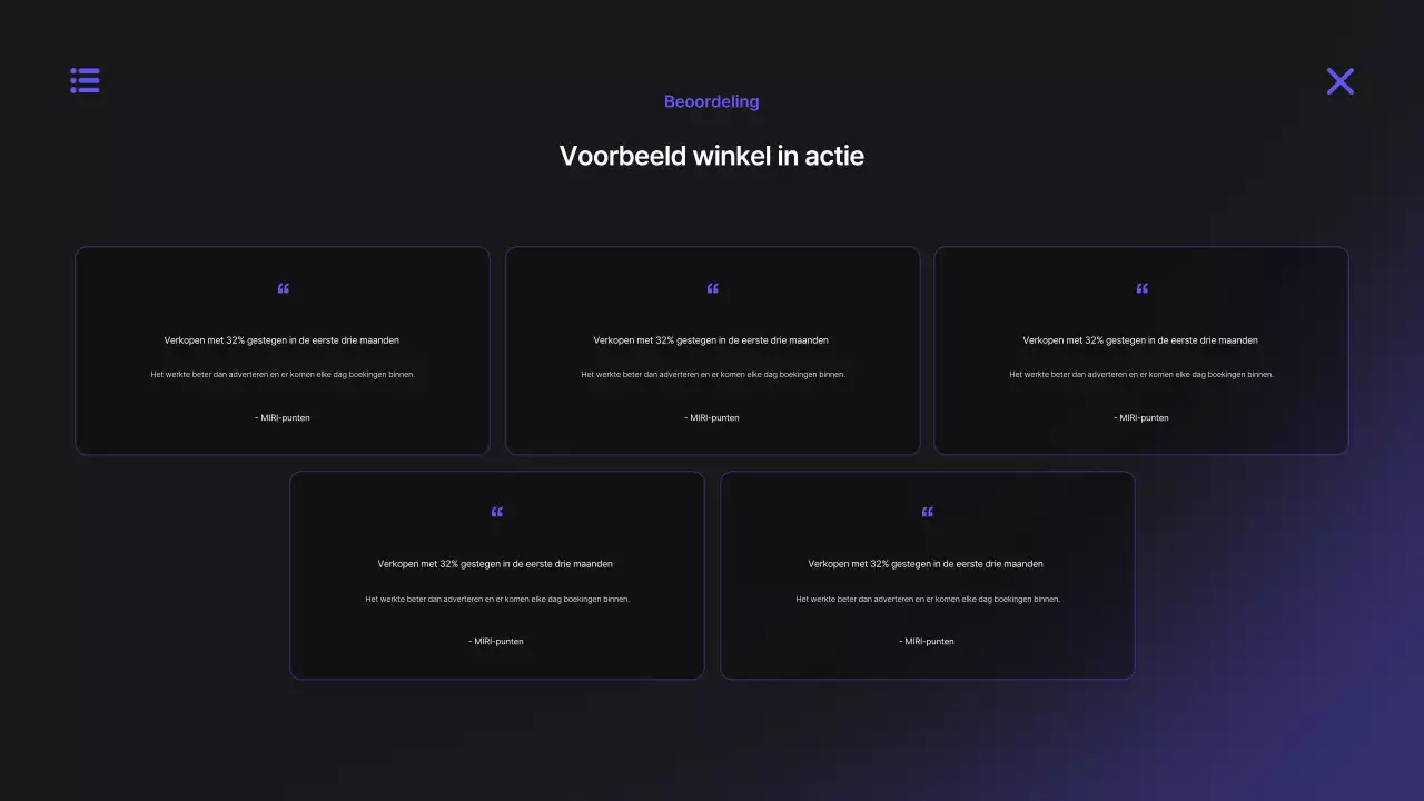 Voorstel voor een modern digitaal platform van Bora