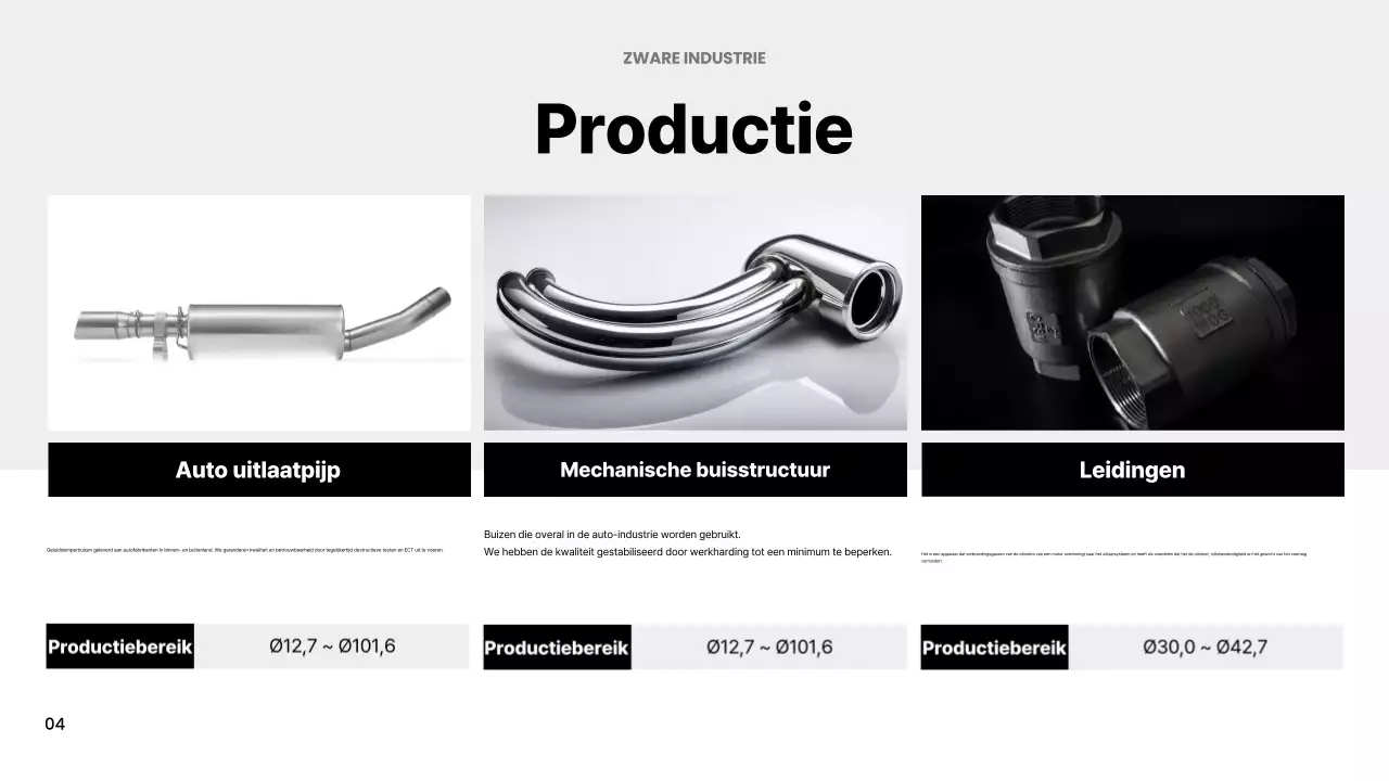 Witte moderne tech-advertentie