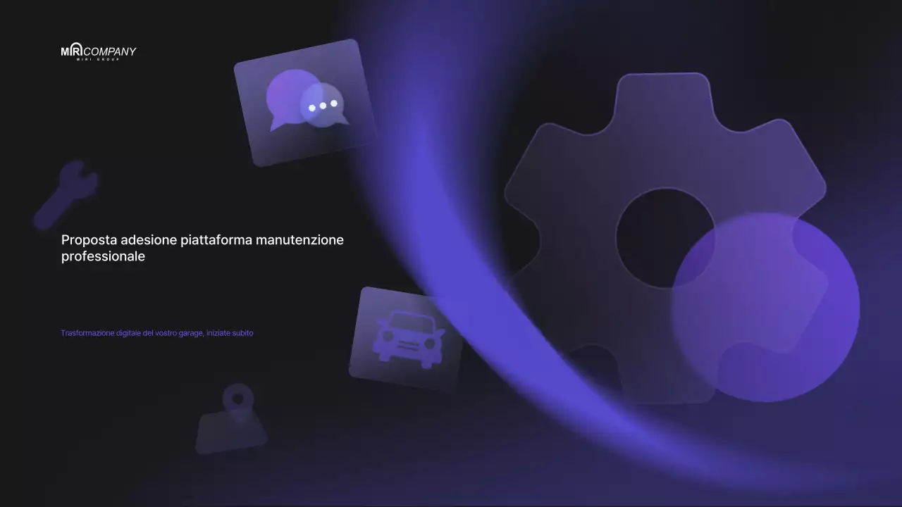 Proposta di piattaforma digitale Bora Modern