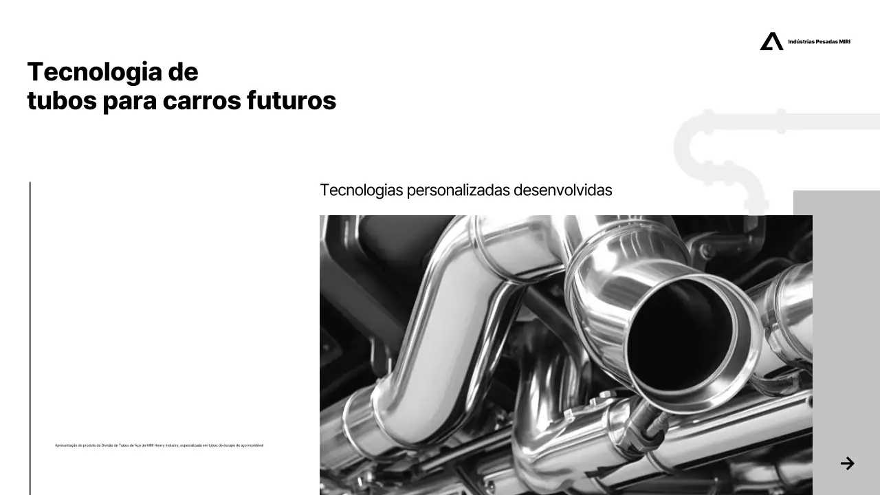 Anúncio de tecnologia moderna branca
