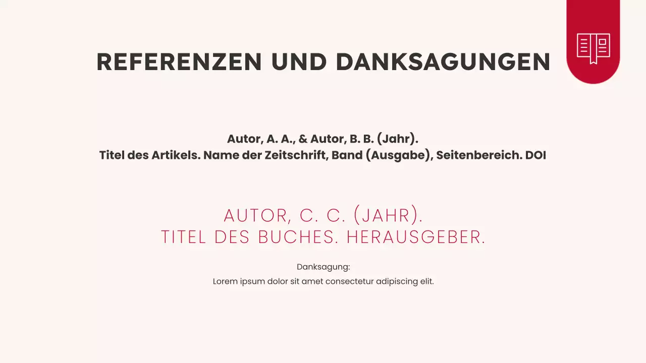 blaue moderne akademische vorlesung