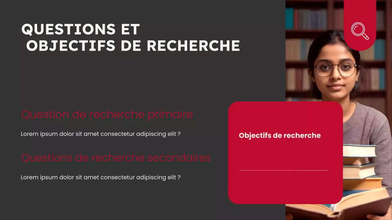 conférence académique moderne bleue