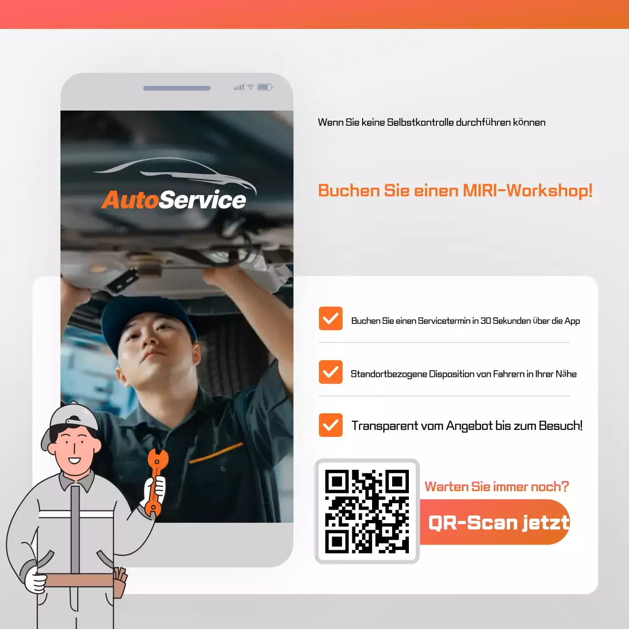 Leitfaden mit Tipps zur Selbstinspektion der Autowartung