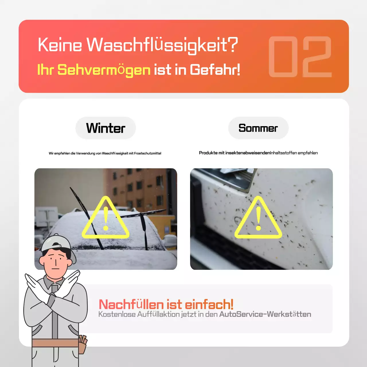 Leitfaden mit Tipps zur Selbstinspektion der Autowartung