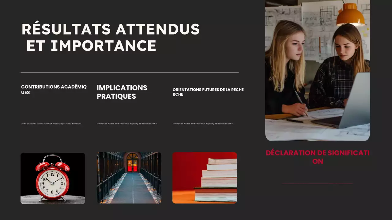 conférence académique moderne bleue