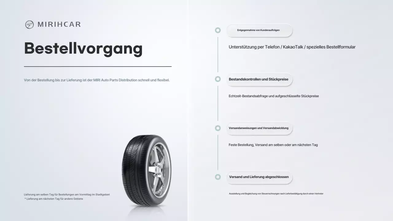 Gray Modern – Partnerschaftsvorschlag für die Lieferung von Autoteilen