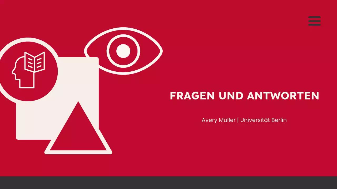 blaue moderne akademische vorlesung