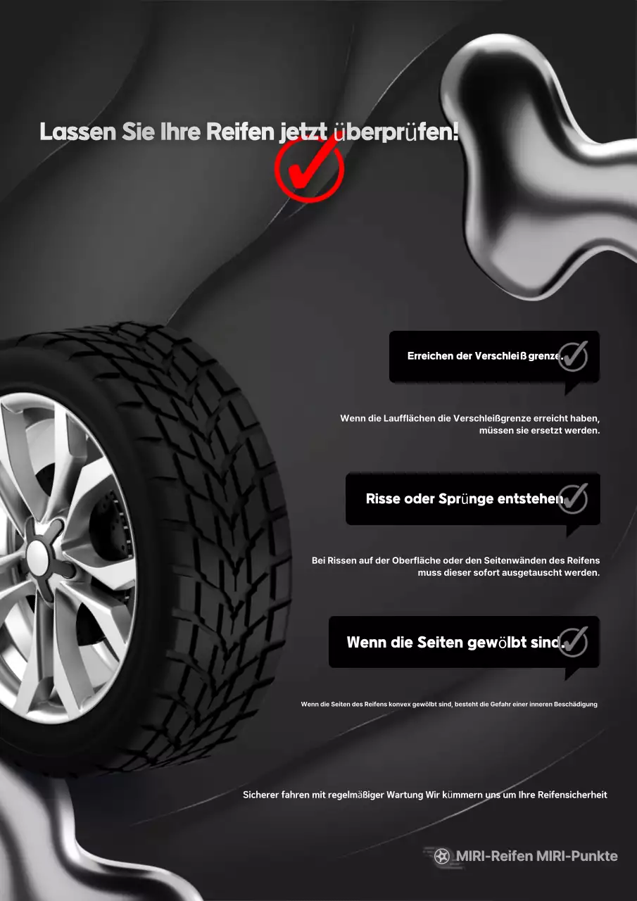 Sicherheitsrichtlinien für schwarze Markierungen