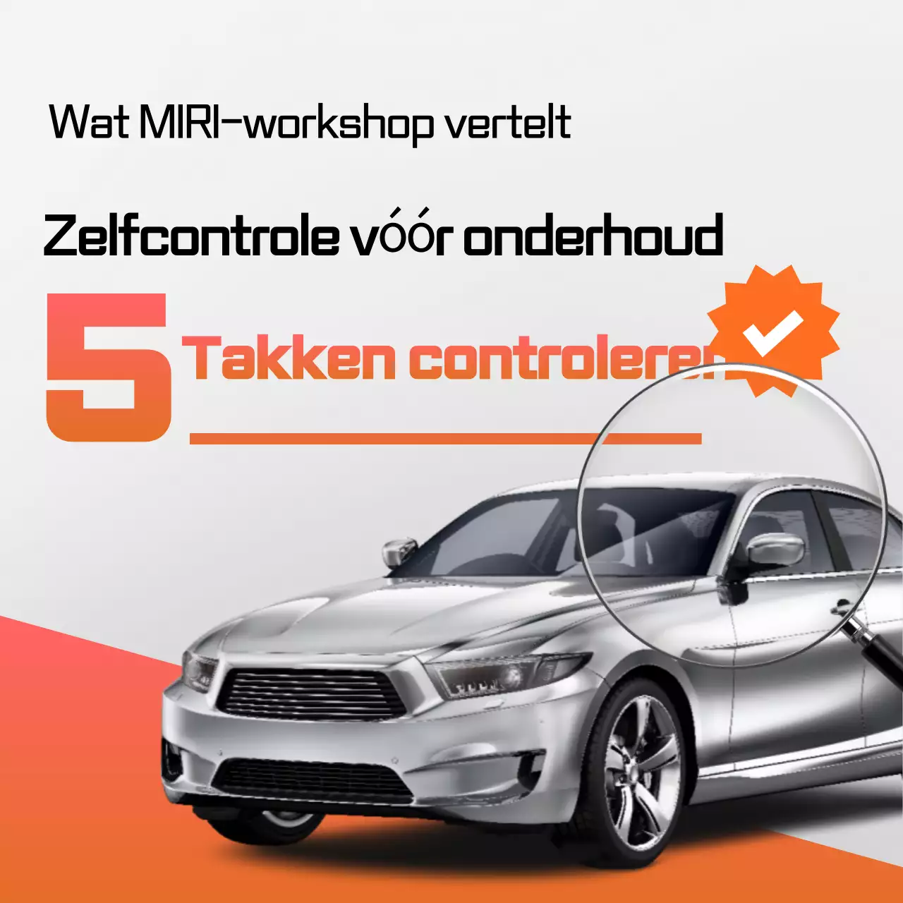 Handleiding voor zelfinspectie van auto-onderhoud