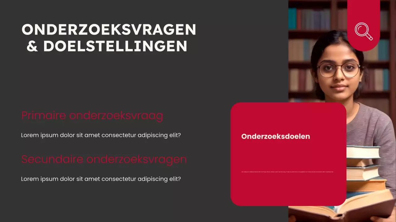 blauwe moderne academische lezing