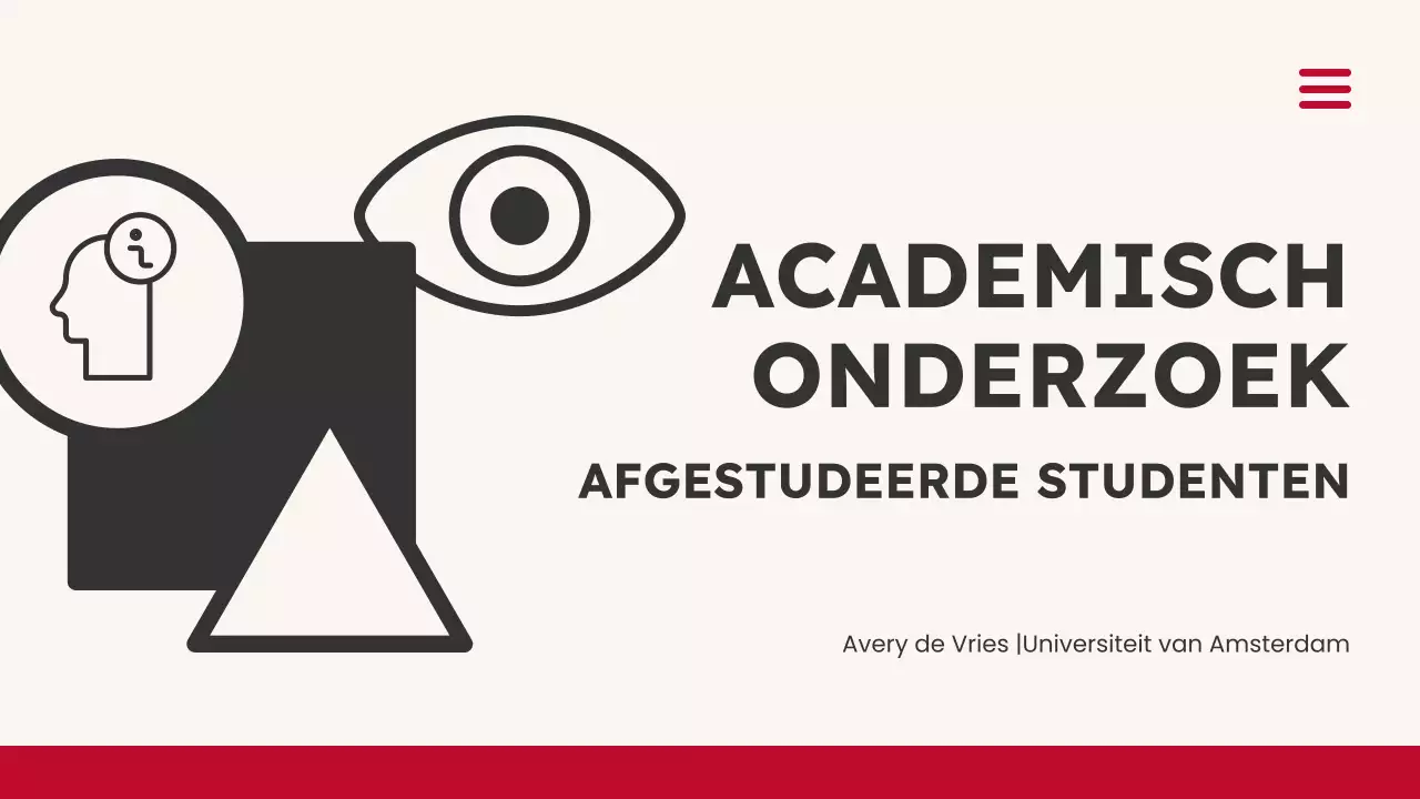 blauwe moderne academische lezing