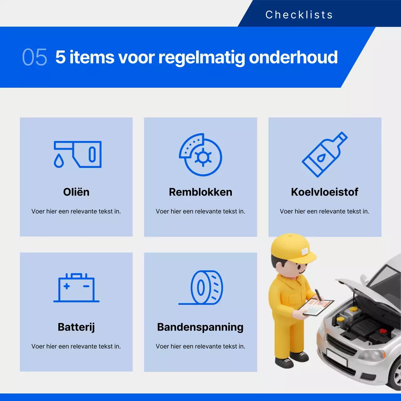 Nieuws over de promotiekaart voor autoreparaties