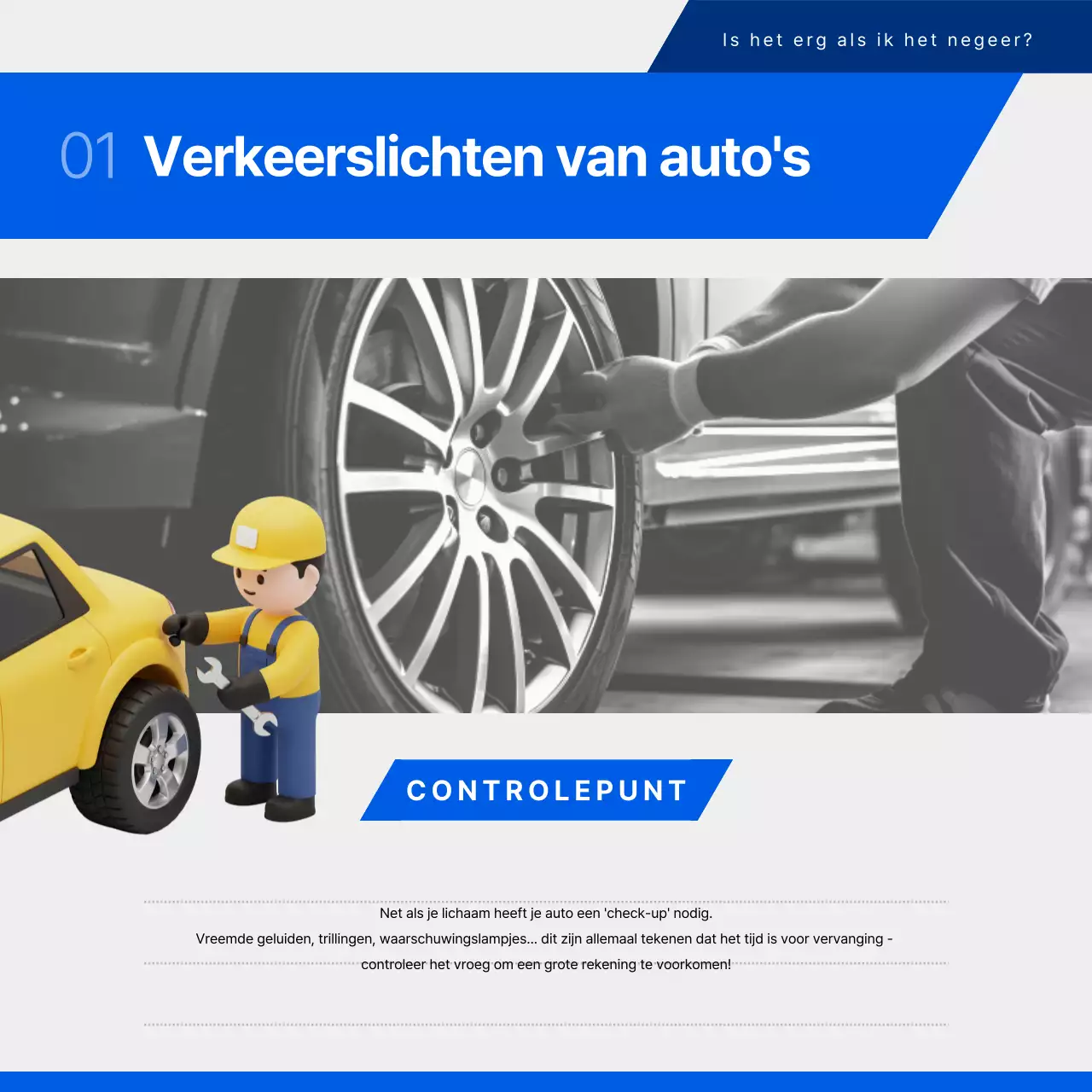 Nieuws over de promotiekaart voor autoreparaties