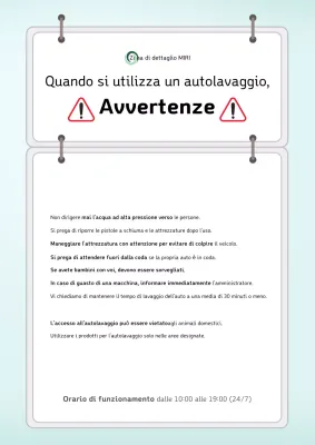 Linee guida di sicurezza per la pulizia del bianco