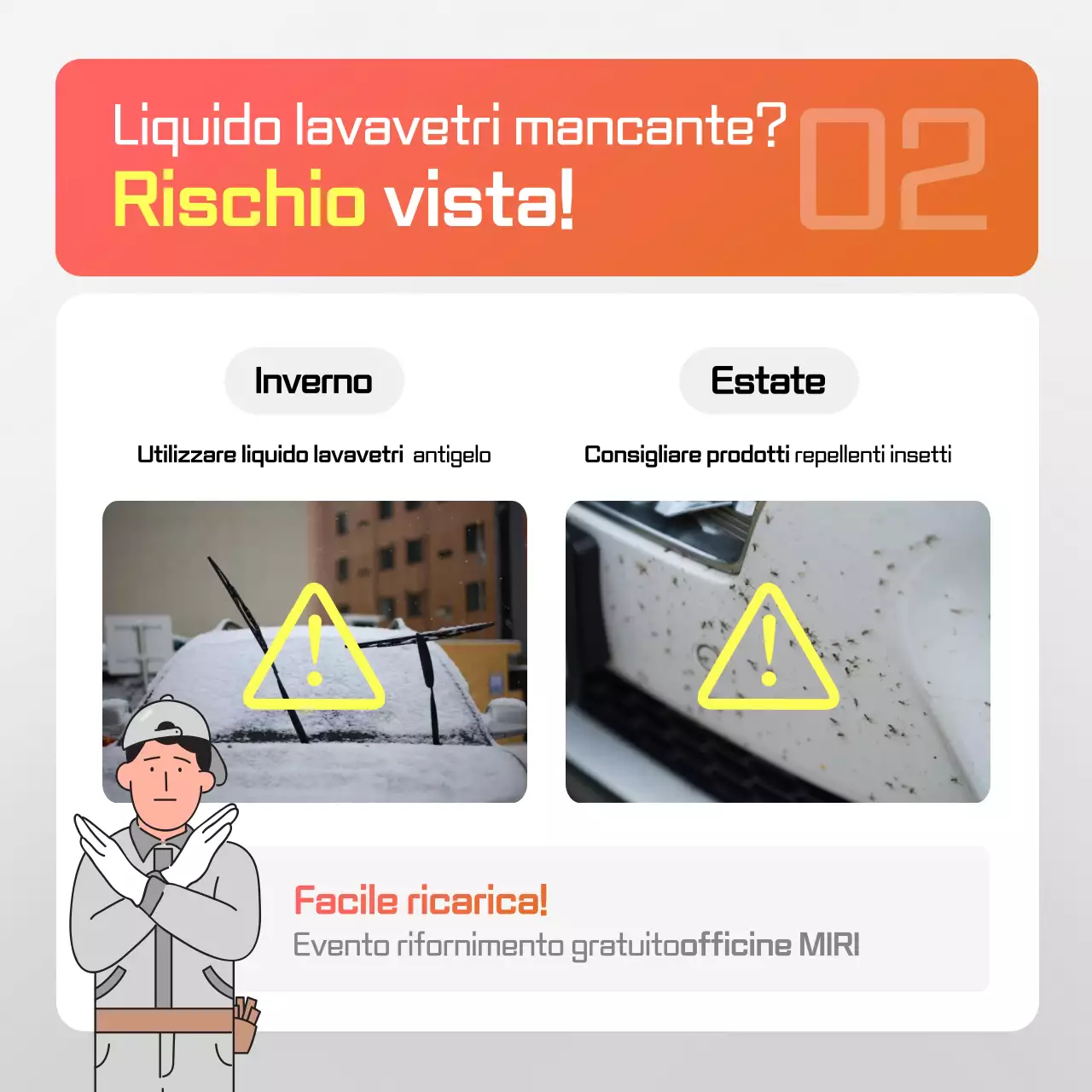 Guida ai suggerimenti per l'autoispezione della manutenzione dell'auto