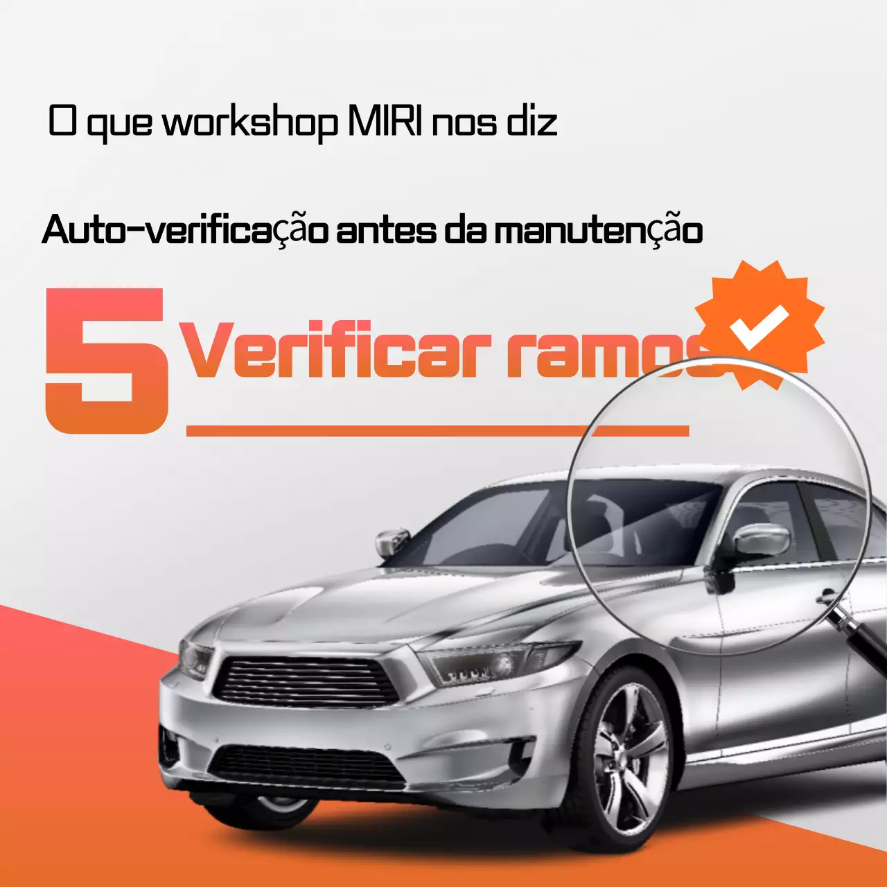 Guia de dicas de autoinspeção para manutenção de automóveis