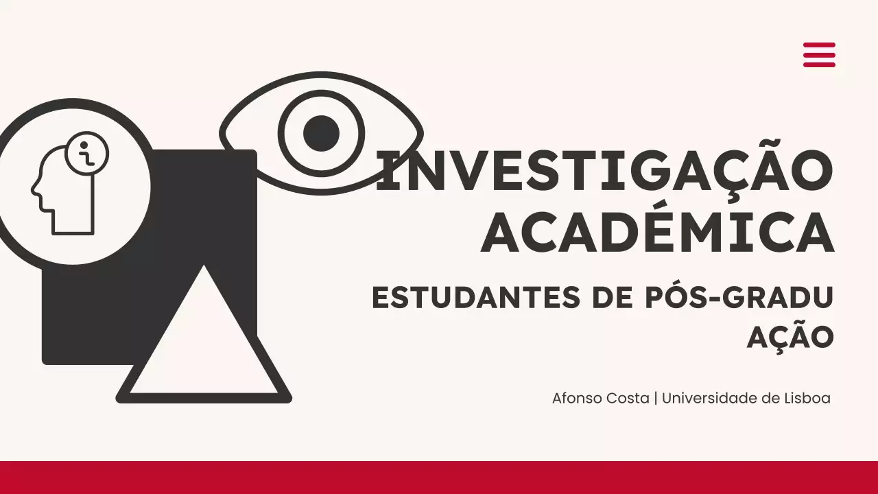 palestra acadêmica moderna azul