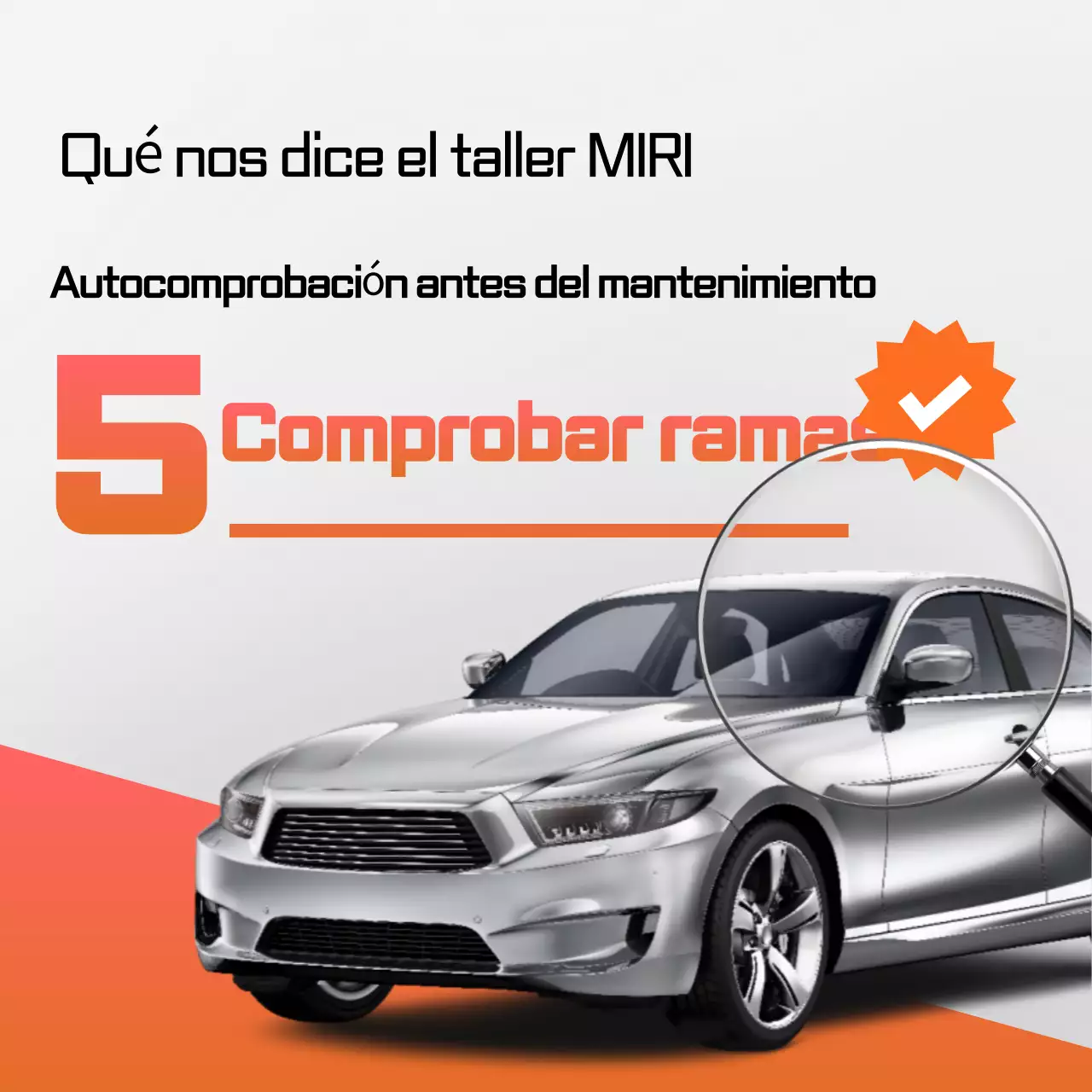 Guía de consejos para la autoinspección del mantenimiento del vehículo