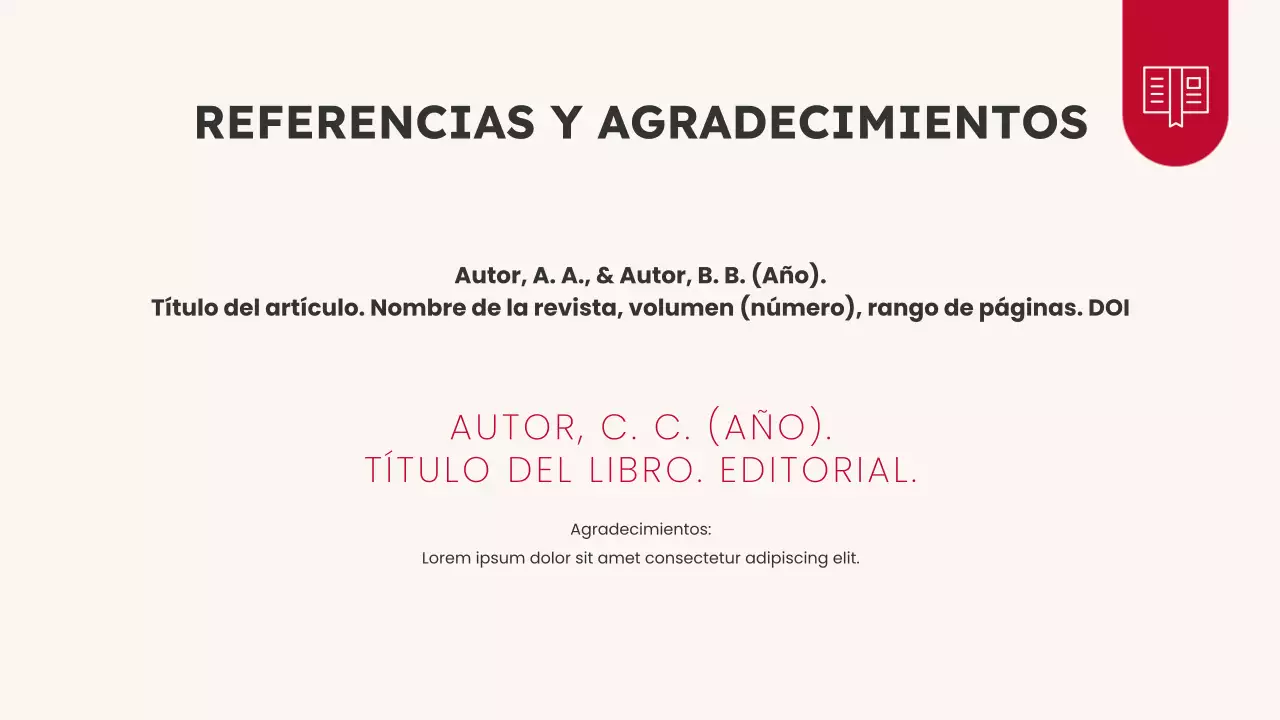Conferencia académica moderna azul