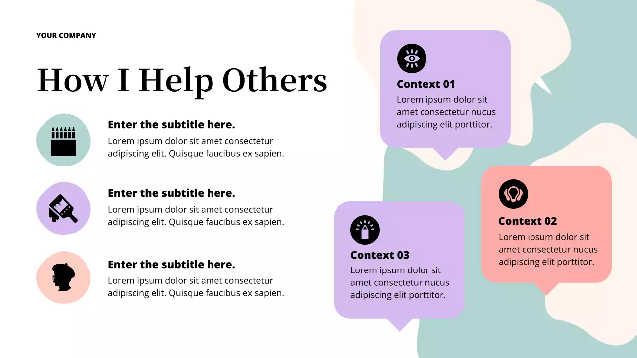 Pastel Floral First Day of Class Opening Presentation