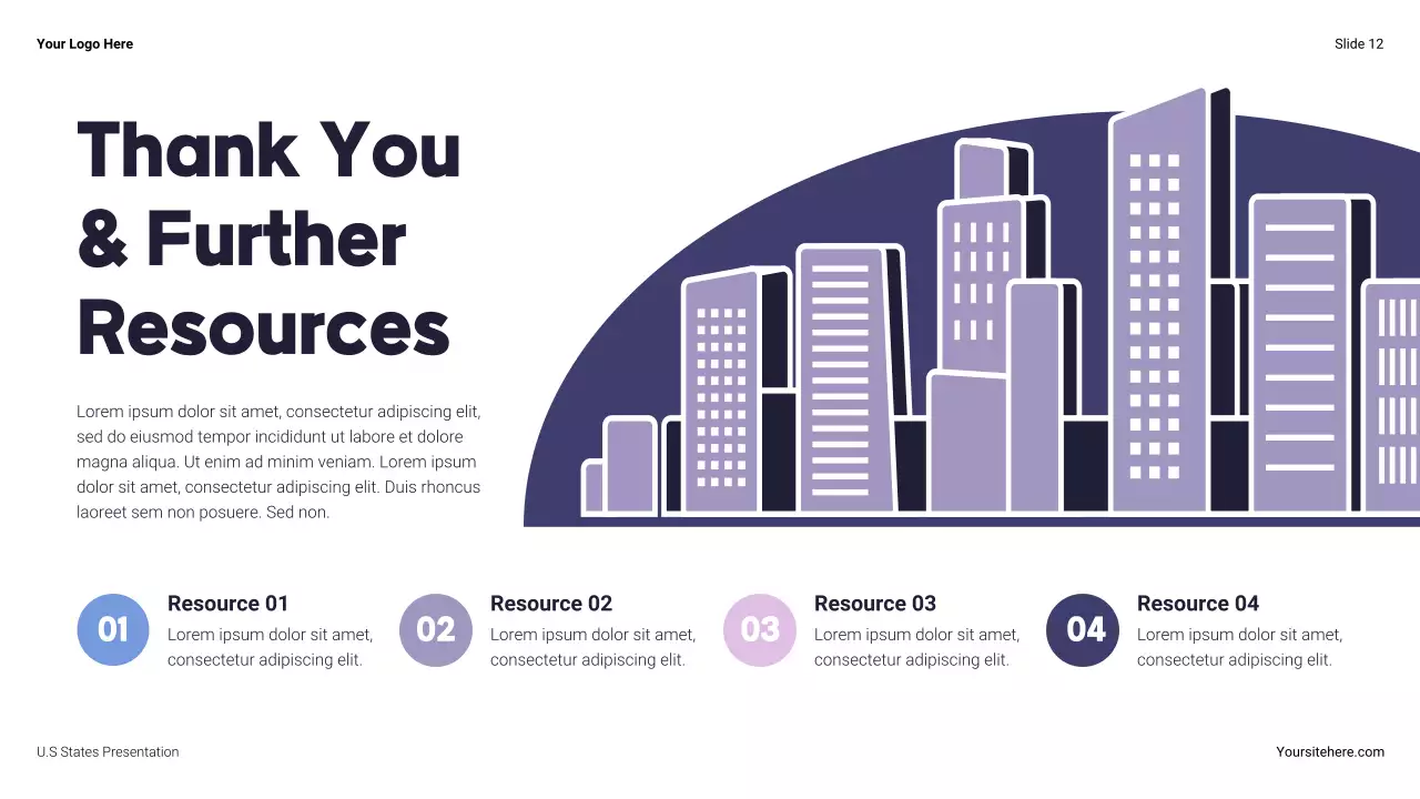 Navy Modern About The United States Presentation