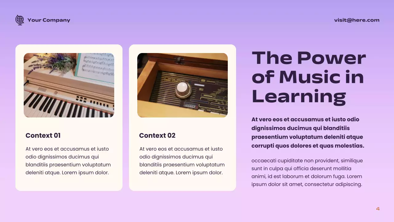 Coral Playful Learning Music Lecture Presentation