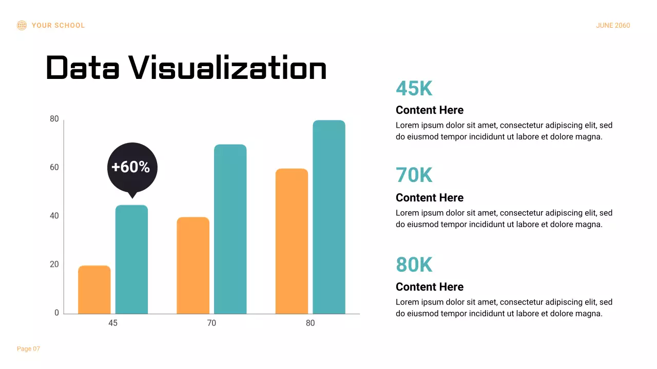 Black and Orange Geometric Science Experiment Report Presentation