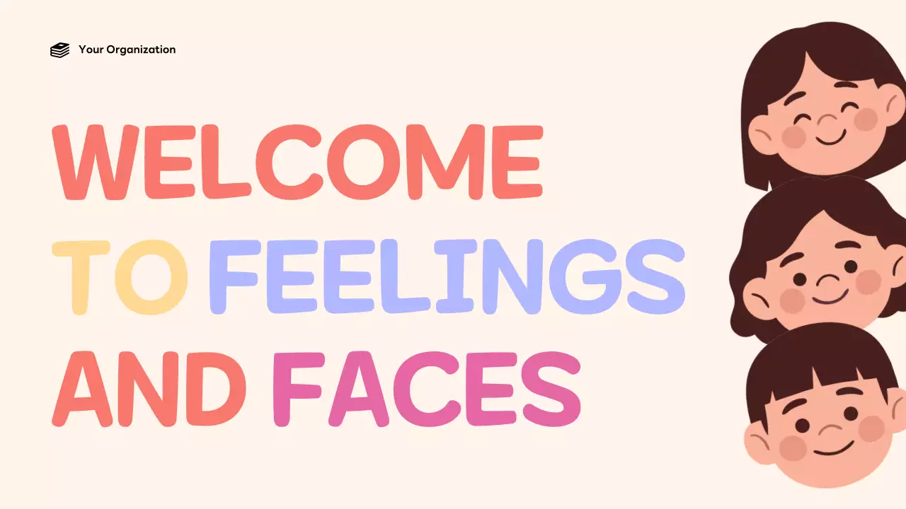 Colorful Playful Emotions Announcement Presentation