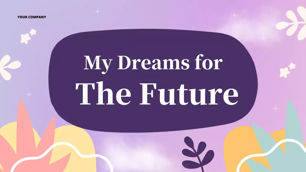 Pastel Floral First Day of Class Opening Presentation