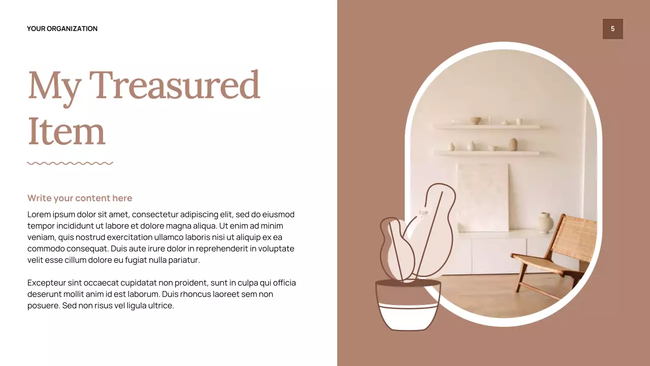 Beige Classic Special Show Invitation Presentation