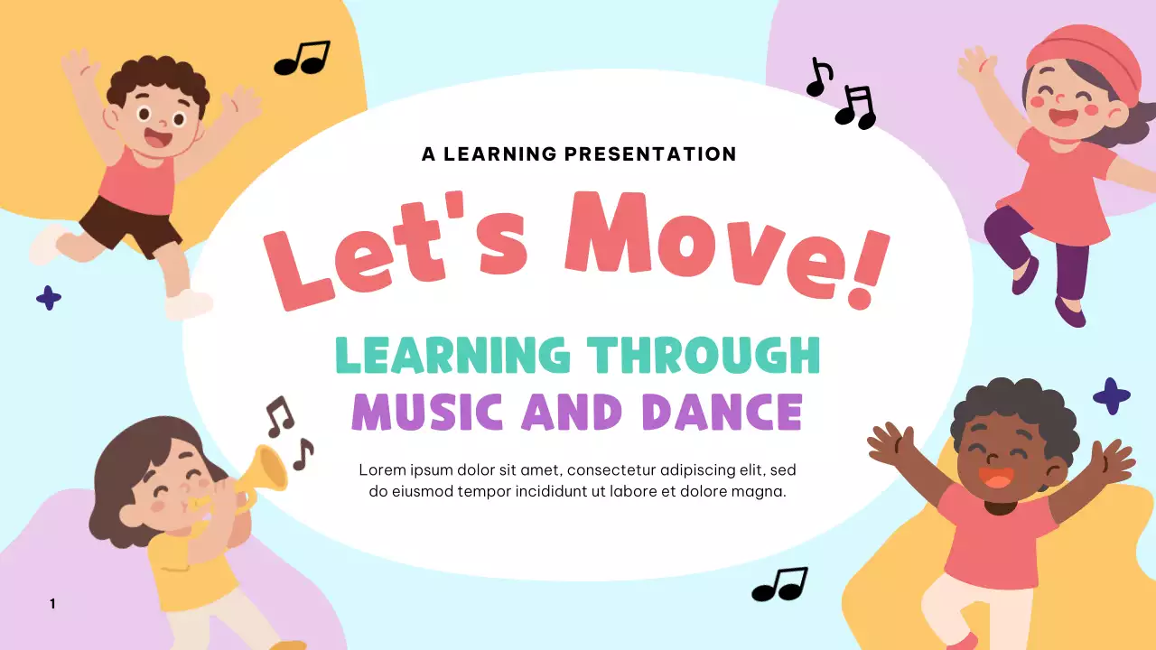 Colorful Playful Music Lecture Presentation