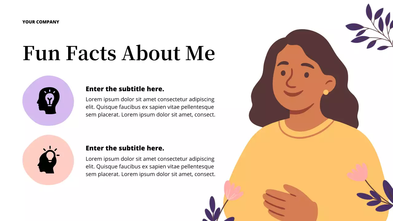 Pastel Floral First Day of Class Opening Presentation