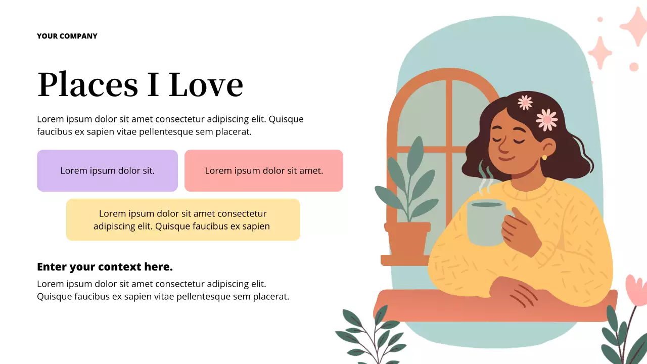 Pastel Floral First Day of Class Opening Presentation