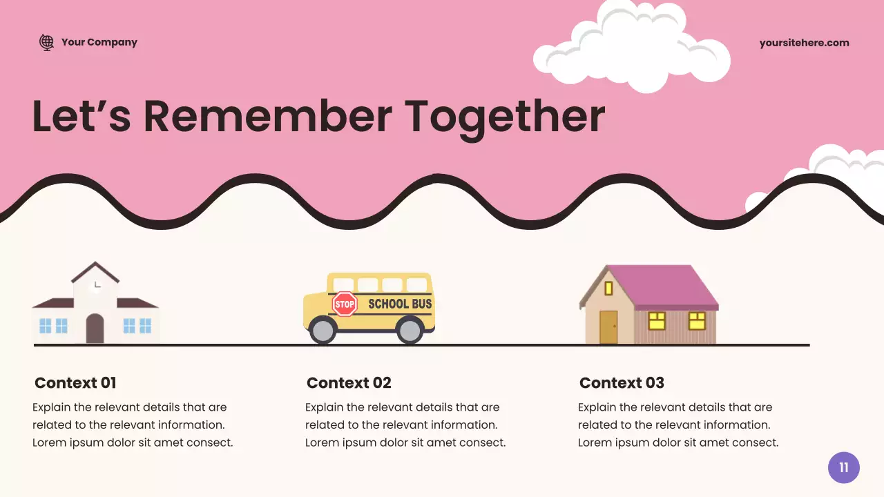 Beige Friendly Classroom Announcement Presentation